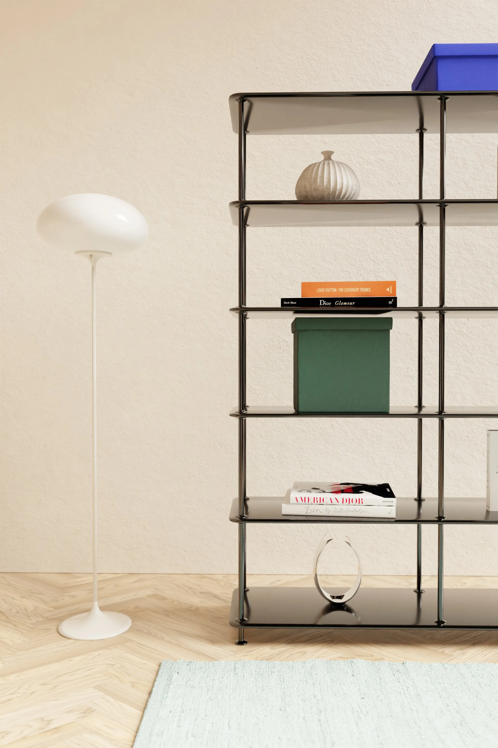 地毯 Solid organizer 30x30x30 cm, Pine Rug Solid