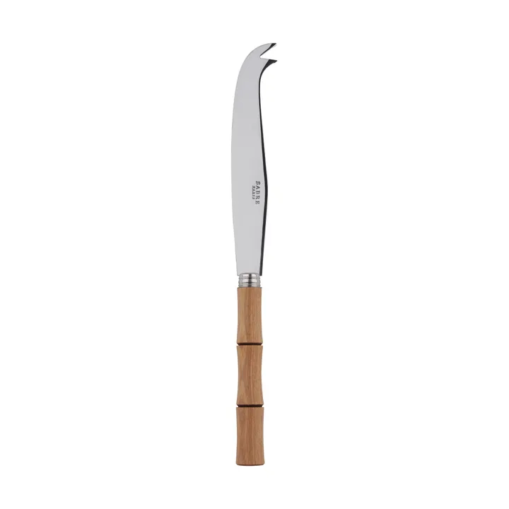 Bamboo Shape 竹制芝士刀16cm - 浅色木纹层压板 - SABRE Paris
