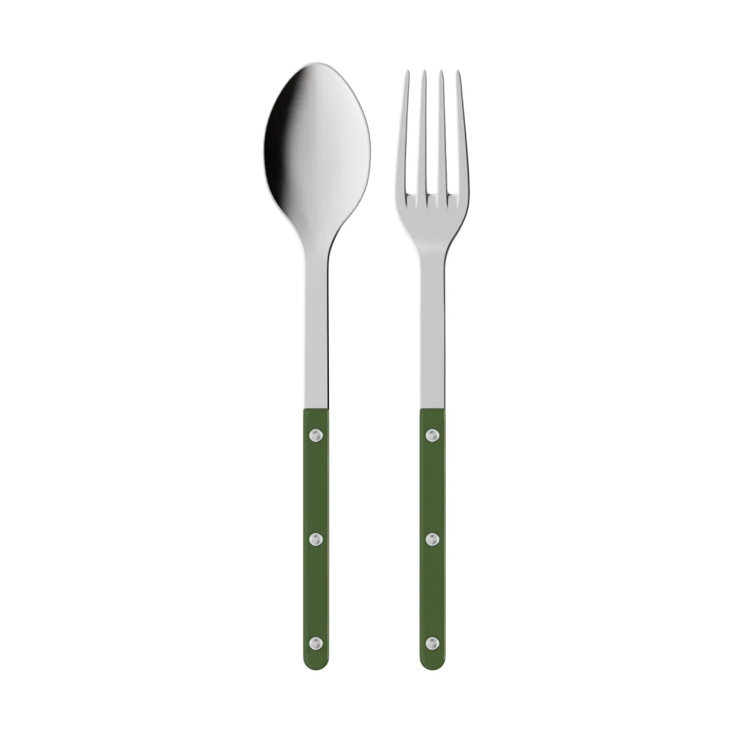 Bistrot Solid 餐具套装两件, 绿色 SABRE Paris