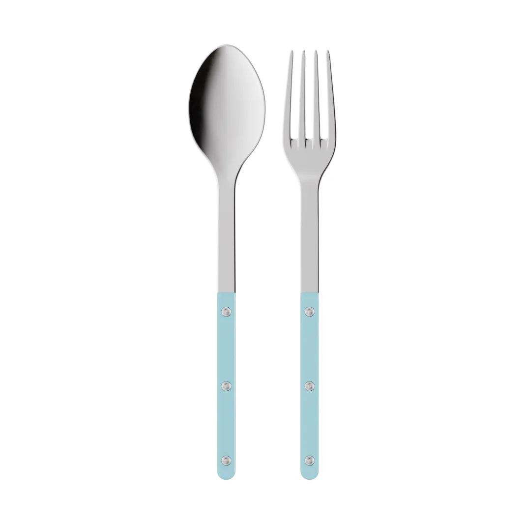 Bistrot Solid 餐具套装两件, 粉蓝色 SABRE Paris