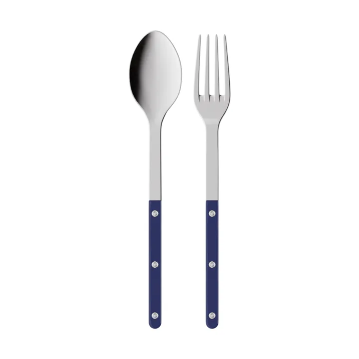 Bistrot Solid 餐具套装两件 - 藏青色_蓝色 - SABRE Paris