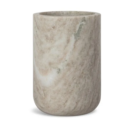 石材冰酒桶 Ø12.5cm - 石灰华米色 - Sagaform