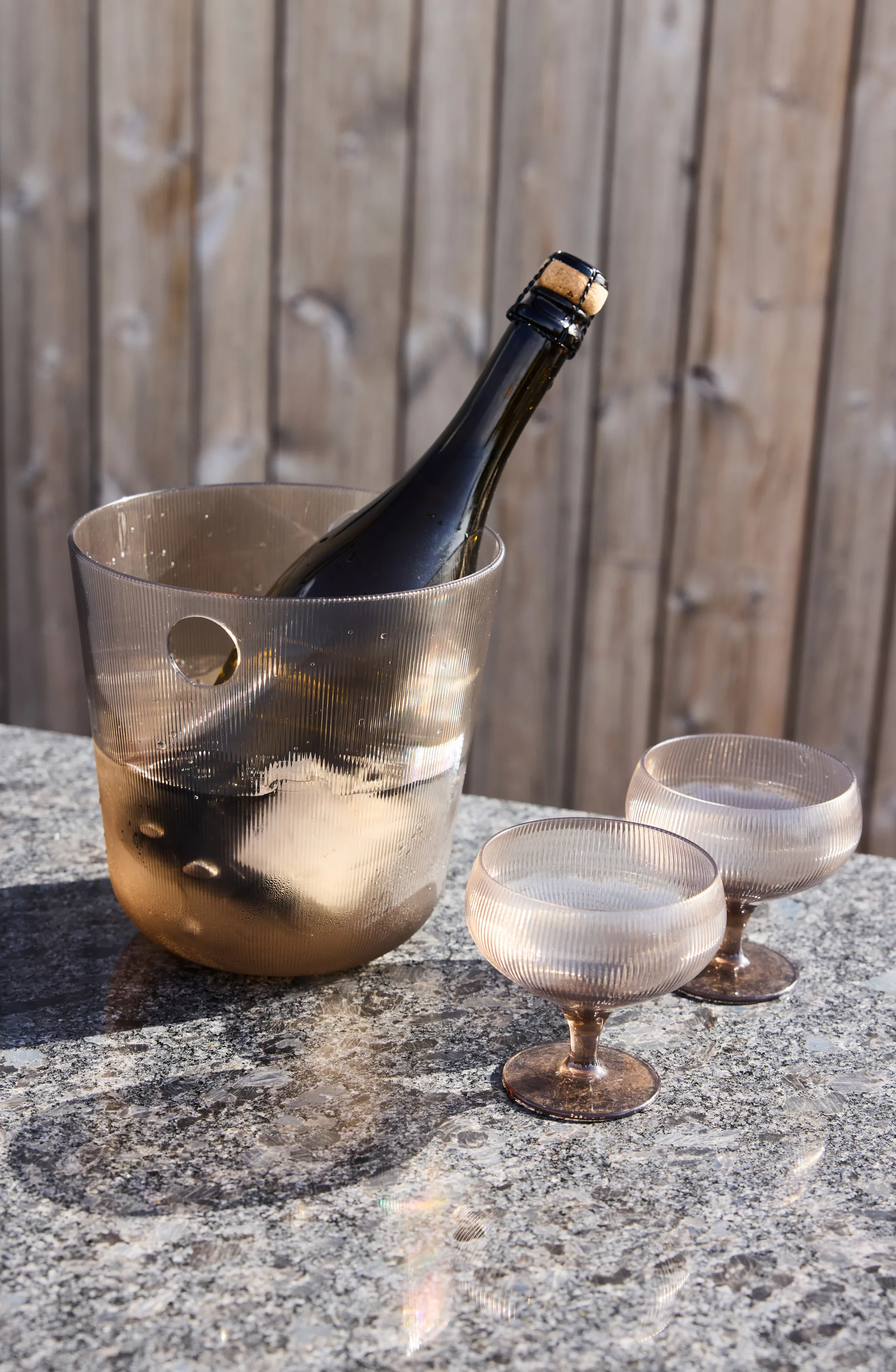 Billi 香槟红酒冰桶/冷酒器 Ø18 cm, 褐色 Sagaform