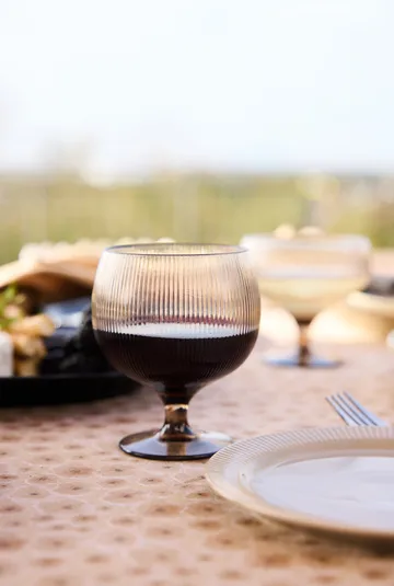 Billi 红酒杯 35 cl 四件套装 - 褐色 - Sagaform