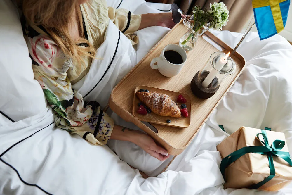 Carl 床上用品套装 150x210 cm, 白色 Sagaform