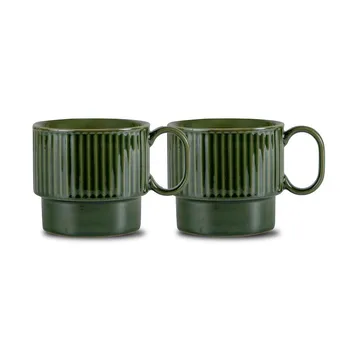 Coffee & More 茶马克杯2件装 - 绿色 - Sagaform