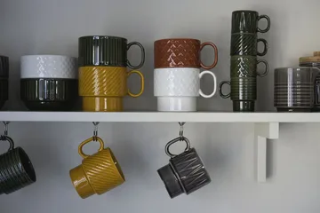 Coffee & More 茶马克杯2件装 - 白色 - Sagaform