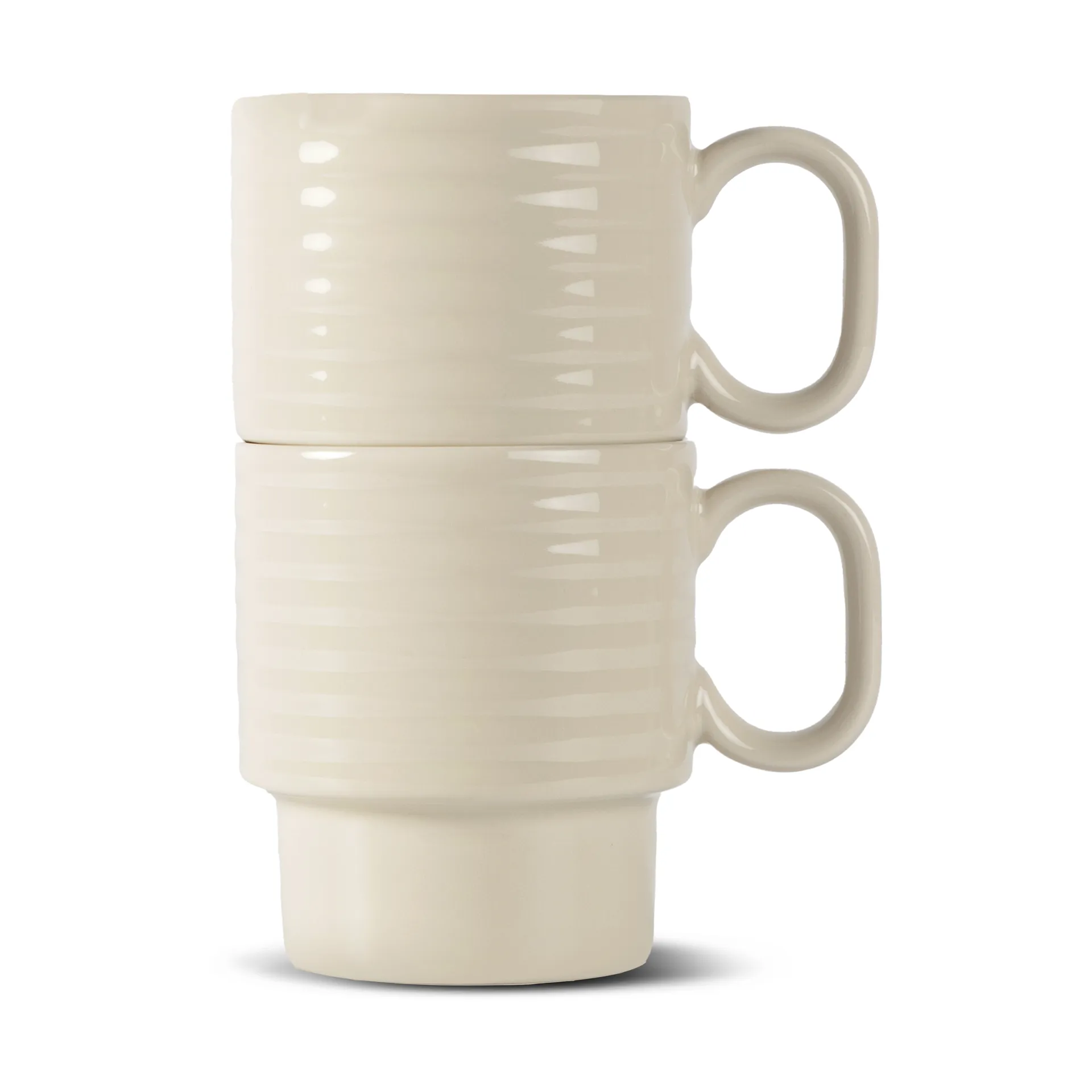 Coffee & More 咖啡马克杯2件装, 米色 Sagaform
