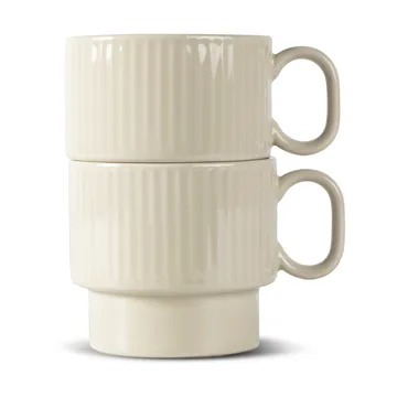 Coffee & More 茶马克杯2件装 - 米色 - Sagaform