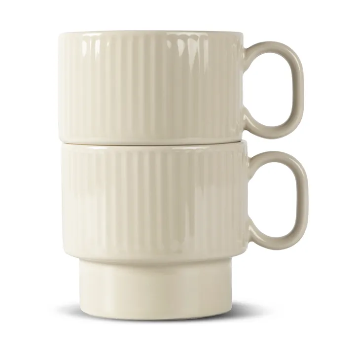 Coffee & More 茶马克杯2件装 - 米色 - Sagaform