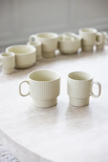 Coffee & More 茶马克杯2件装 - 米色 - Sagaform