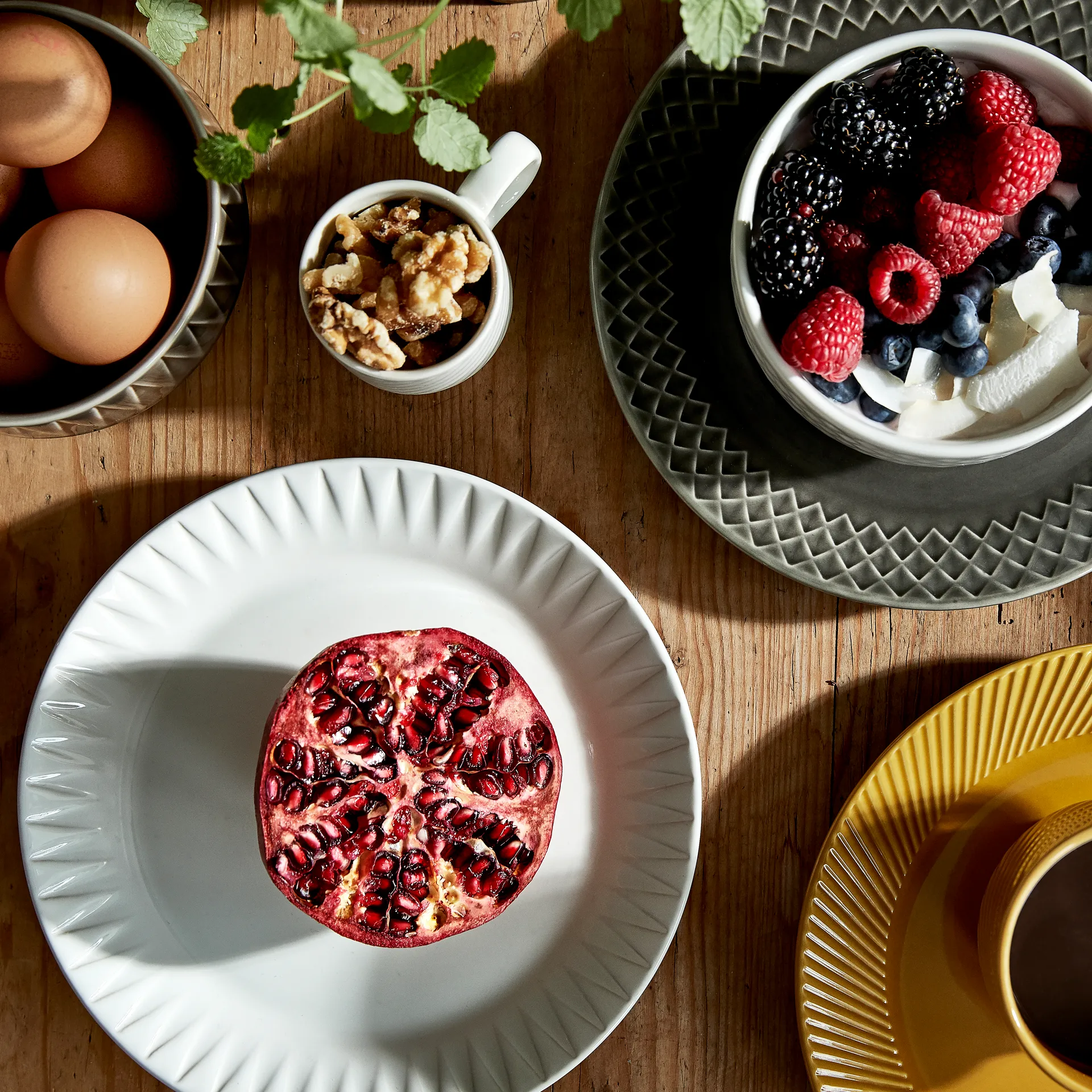 Coffee & More 小 盘子, 白色 Sagaform