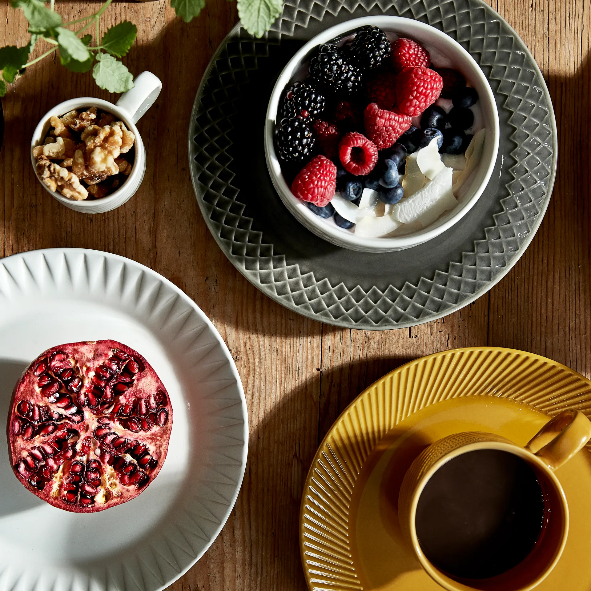 Coffee & More 小 盘子, 灰色 Sagaform