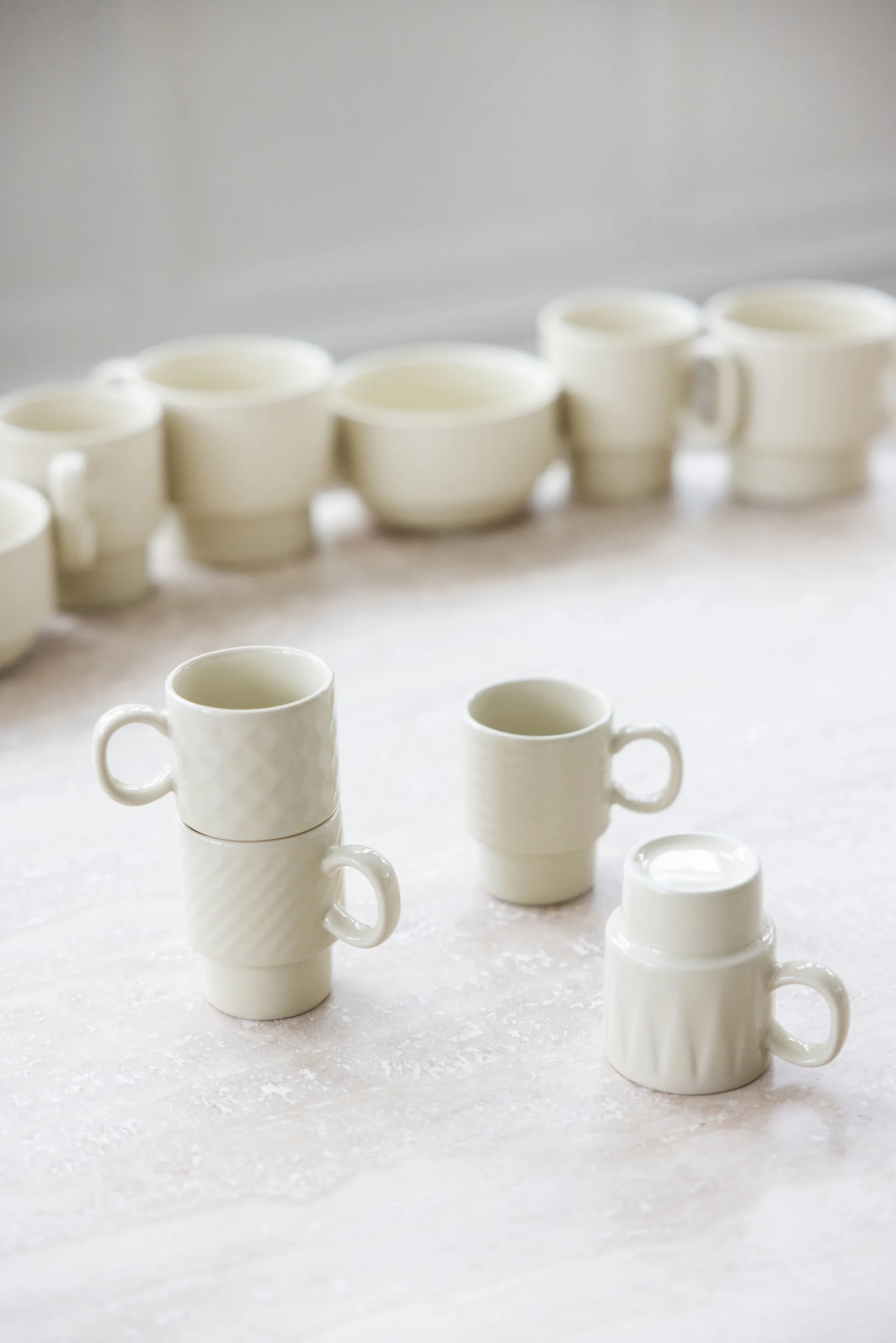 Coffee & More 浓缩咖啡杯 四件套装, 米色 Sagaform