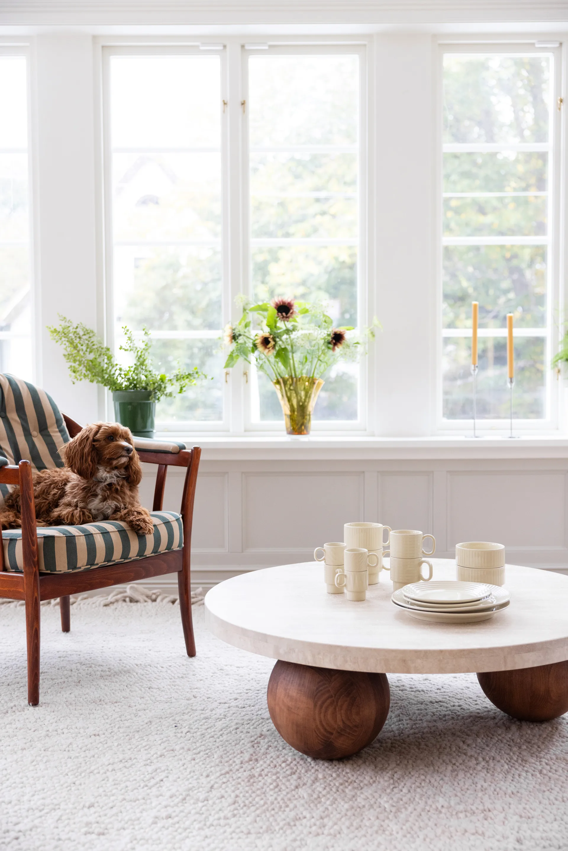 Coffee & More 浓缩咖啡杯 四件套装, 米色 Sagaform