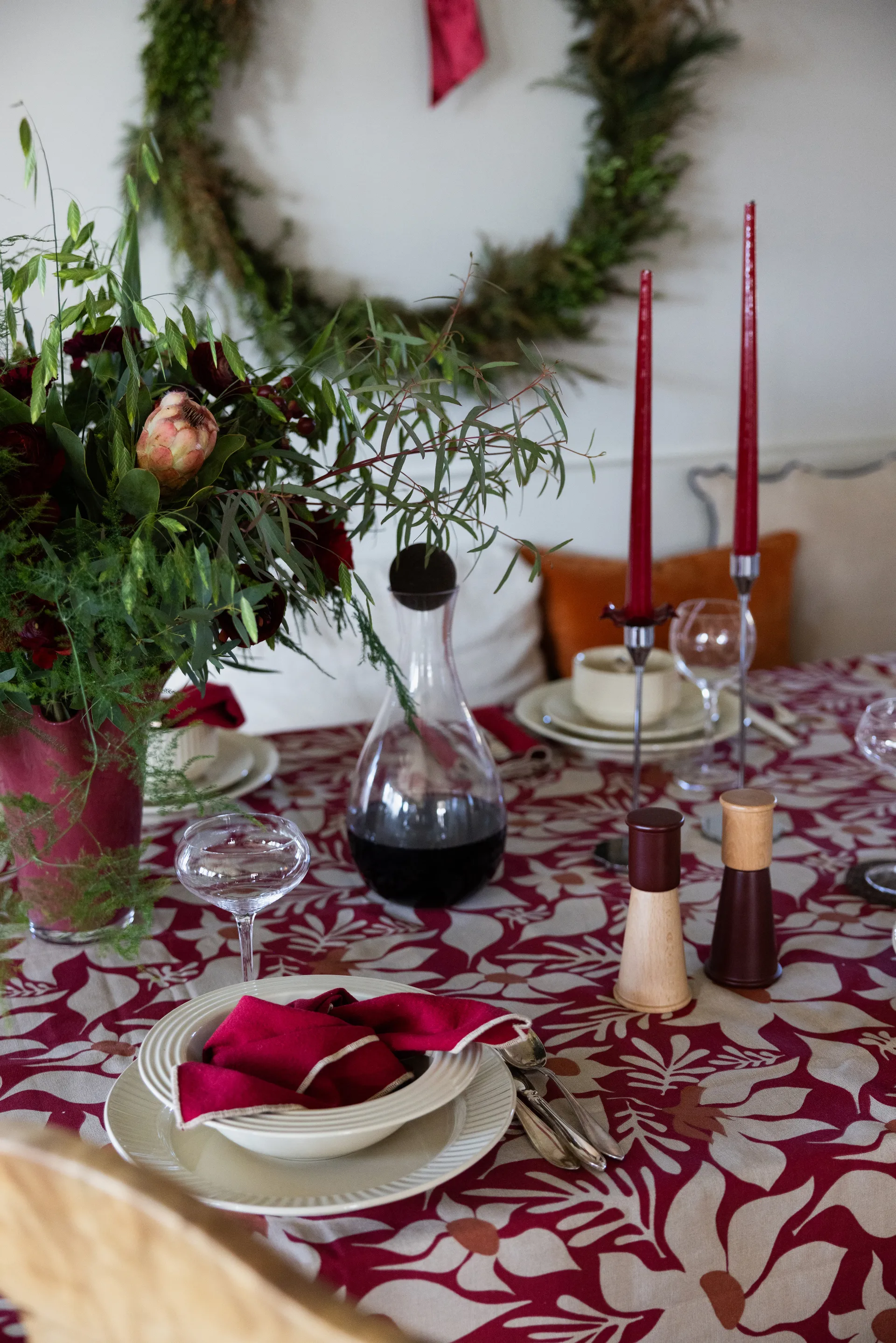 Cucumber salt 和 pepper grinder 小 2件, 红色-褐色 Sagaform