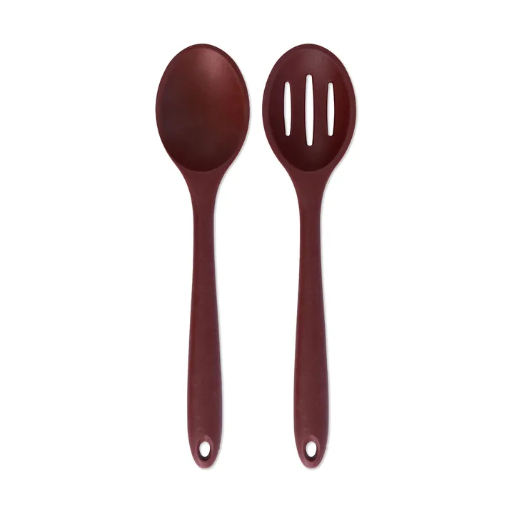 Daniel 分餐用具2件 - 勃艮第红 - Sagaform