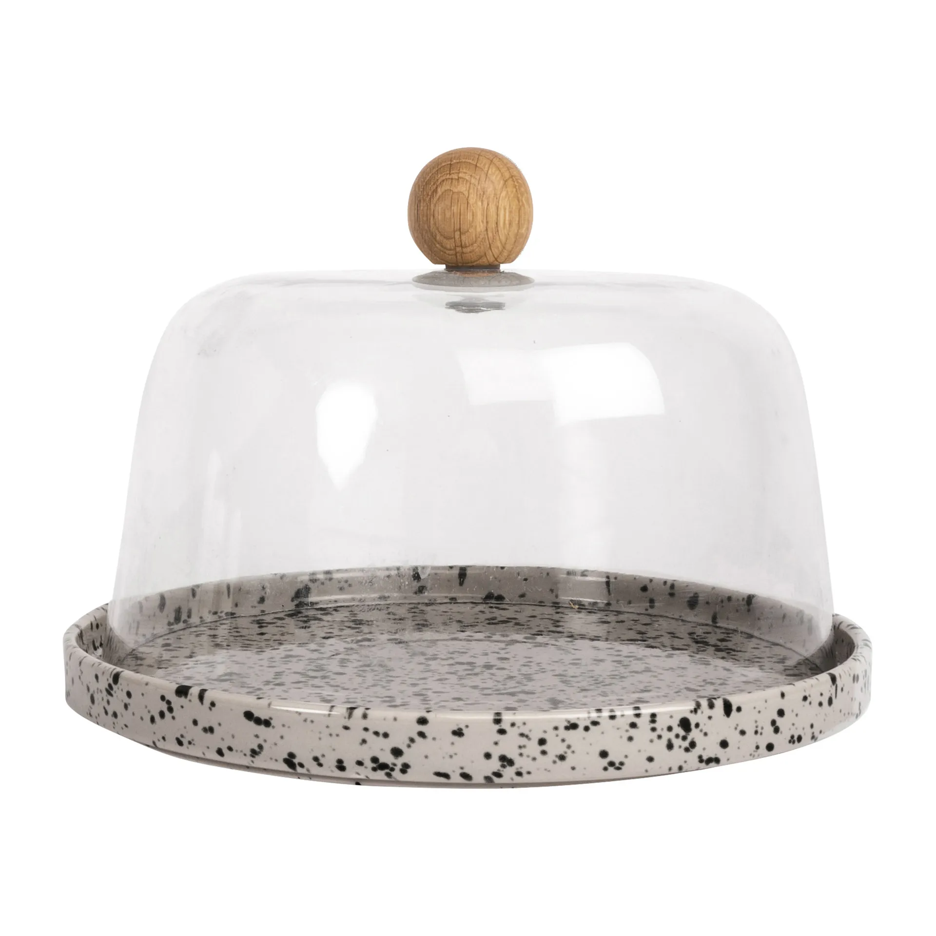 Ditte cheese dome, 灰色-黑色 Sagaform