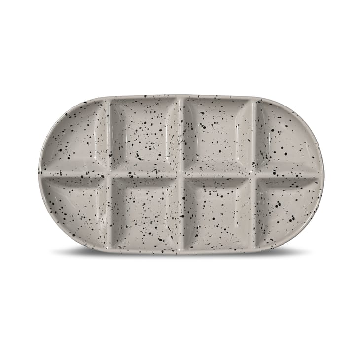 Ditte serving platter 大 20x36 cm - 灰色-黑色 - Sagaform