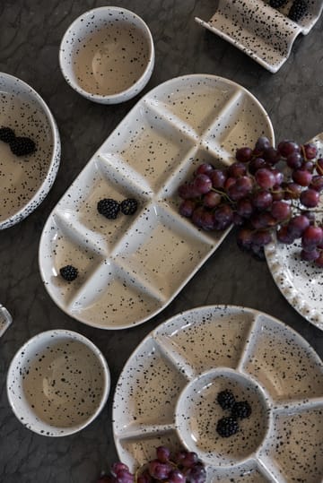 Ditte serving platter 大 20x36 cm - 灰色-黑色 - Sagaform