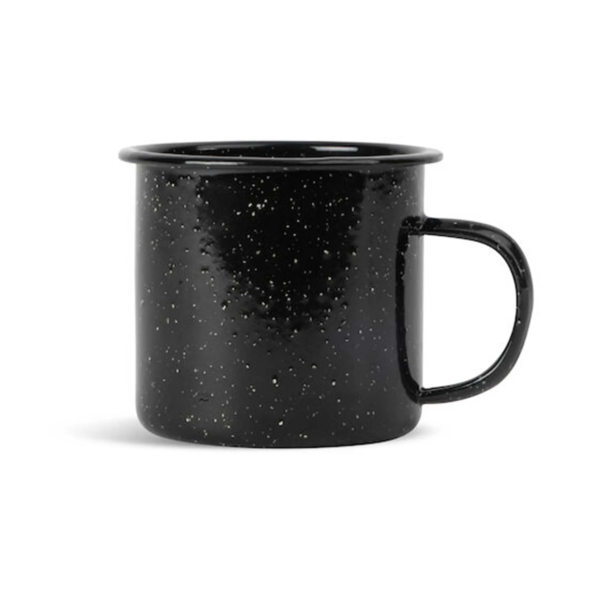 Doris enamel 马克杯 350ml, 黑色 Sagaform
