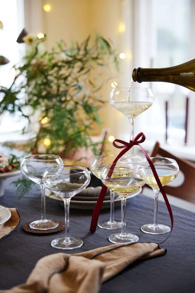 Edith 桌布 150x280 cm, 灰色 Sagaform