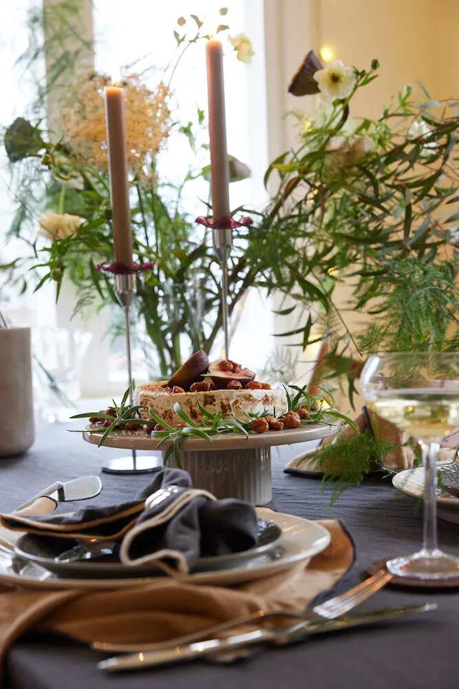 Edith 桌布 150x280 cm, 灰色 Sagaform