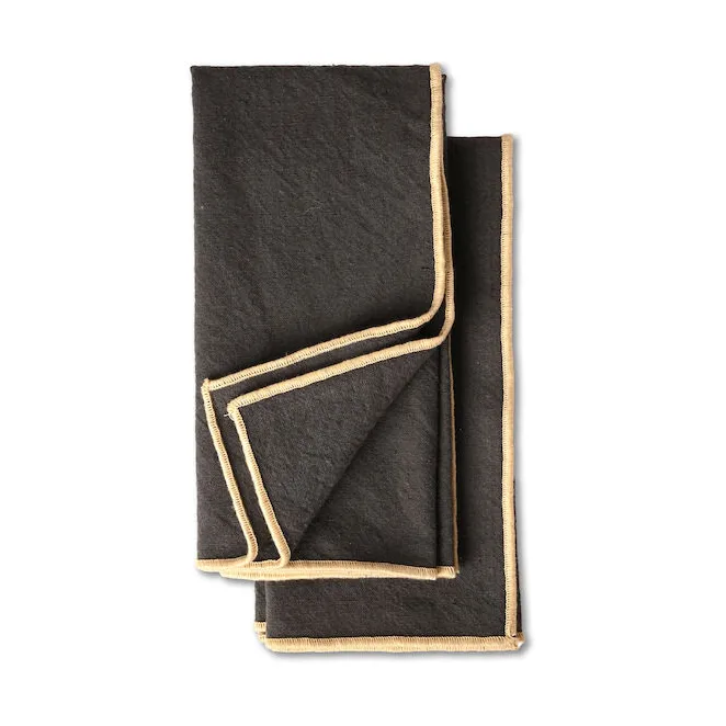 Edith 餐巾纸 45x45 cm 两件套装, 灰色 Sagaform