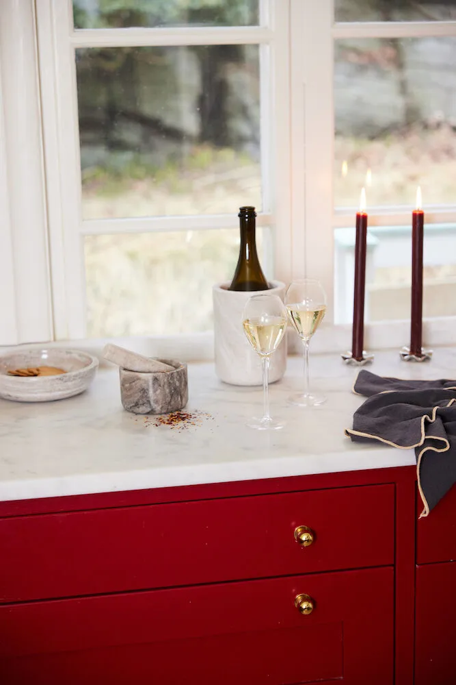 Edith 餐巾纸 45x45 cm 两件套装, 灰色 Sagaform