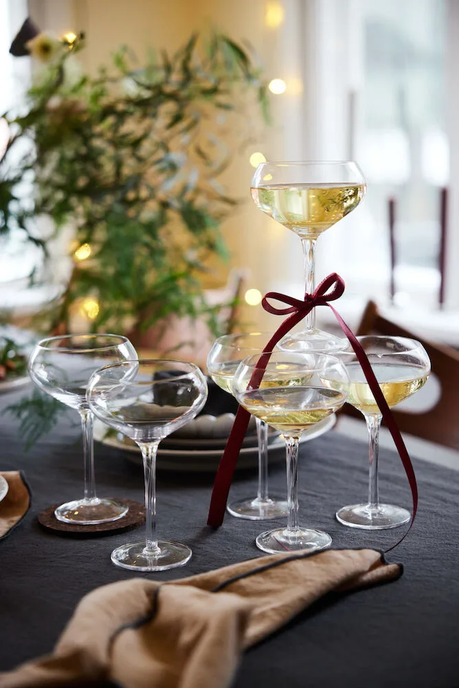 Edith 餐巾纸 45x45 cm 两件套装, 米色 Sagaform