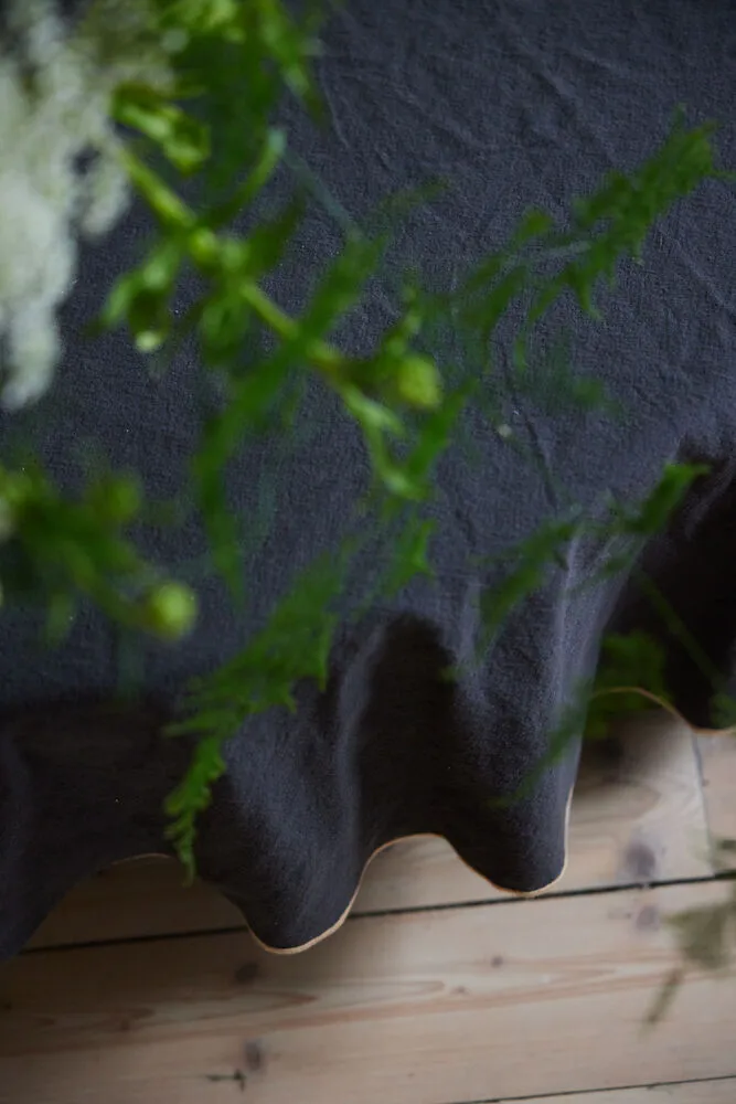 Edith round 桌布 Ø180 cm, 灰色 Sagaform