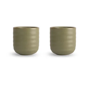 Ellen 杯子 两件装 180ml - 绿色 - Sagaform