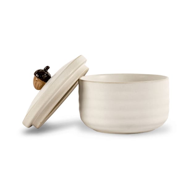 Ellen acorn 罐子 （含盖子） Ø13.5 cm - 米白色 - Sagaform