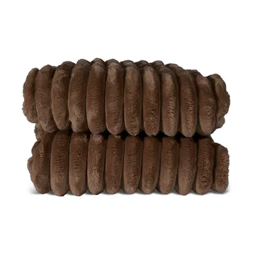 Esther fleece 毯子 - 深褐色 - Sagaform