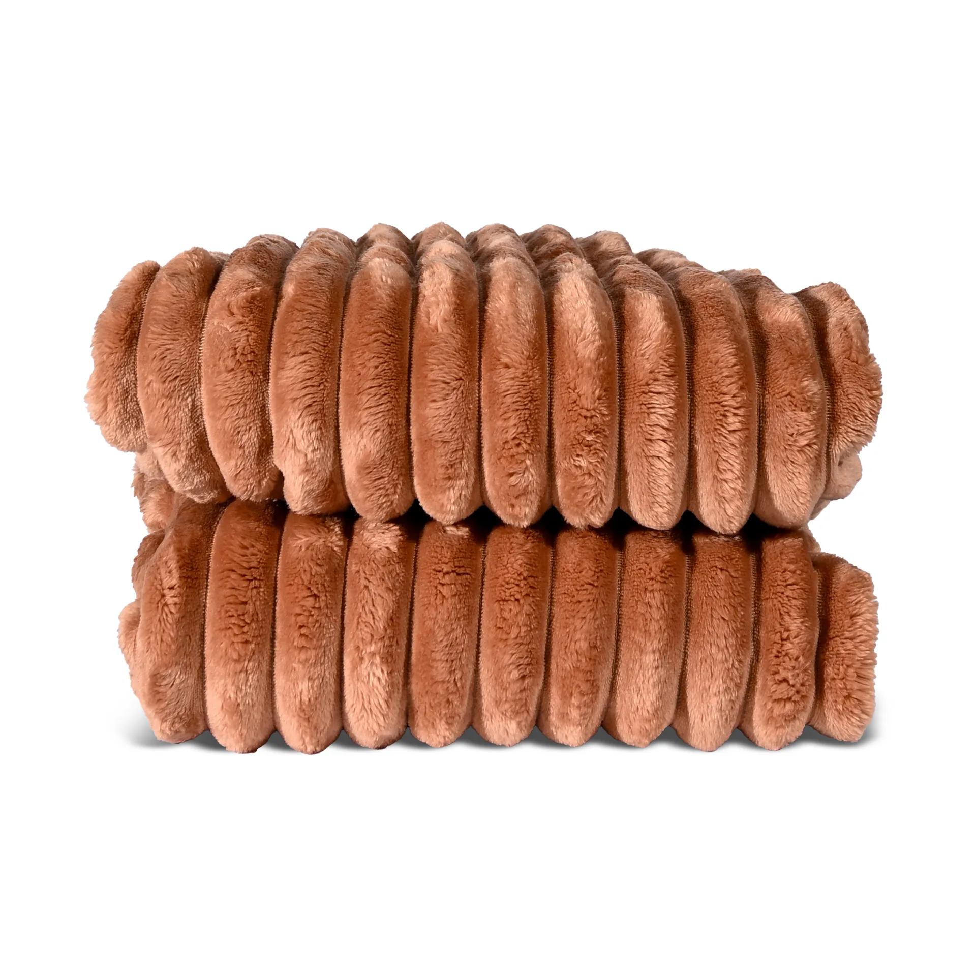 Esther fleece 毯子, 浅棕色 Sagaform