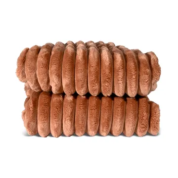 Esther fleece 毯子 - 浅棕色 - Sagaform