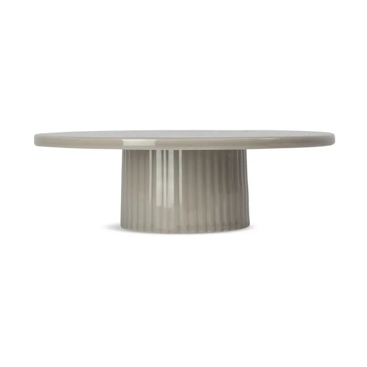 Flora 蛋糕盘 Ø25.5cm - 米色 - Sagaform