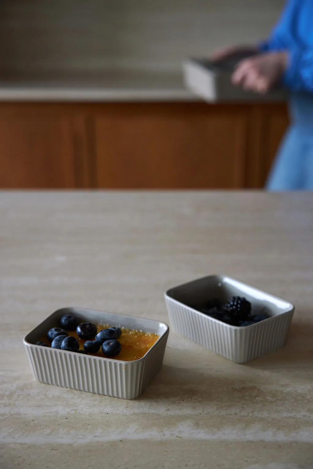 Flora oven dish mini 两件套装, 米色 Sagaform