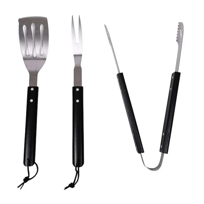 Fredde BBQ grillset 3 pieces, 黑色 Sagaform