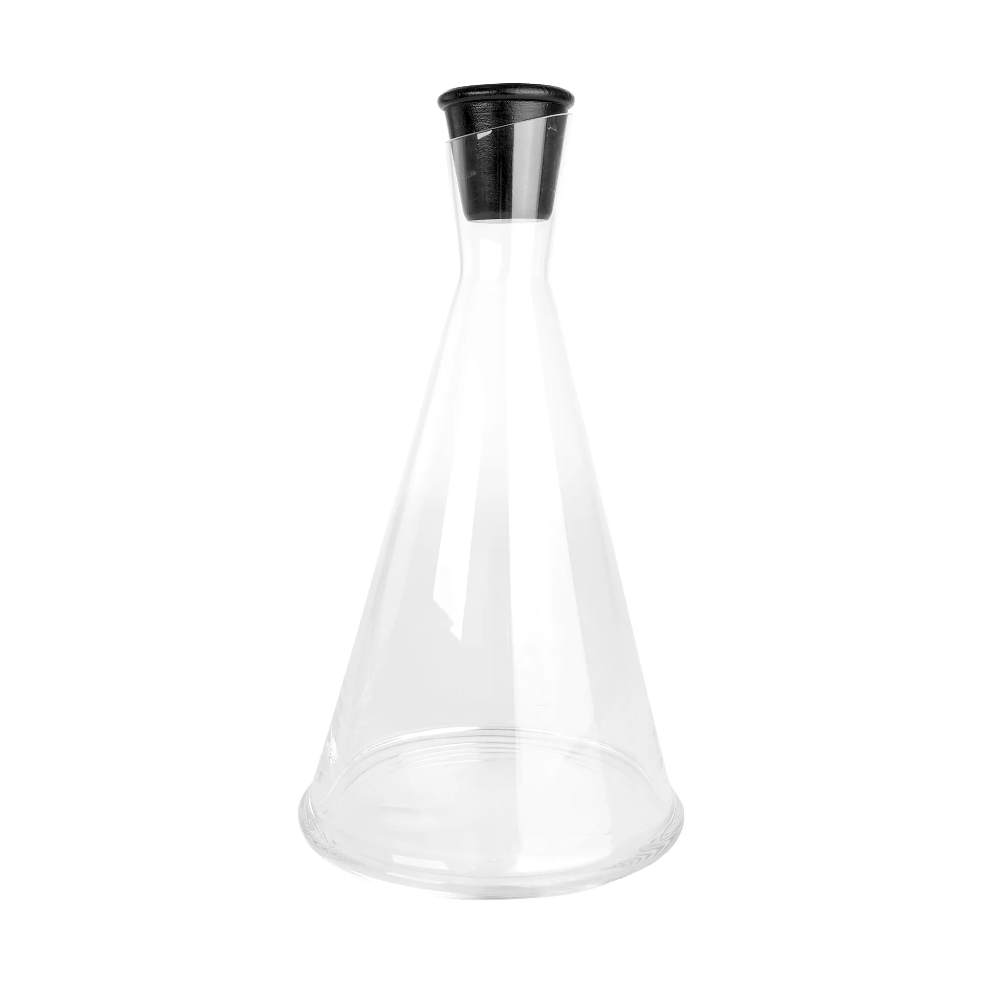 Gurken 红酒醒酒器, 透明-黑色，1.6L Sagaform