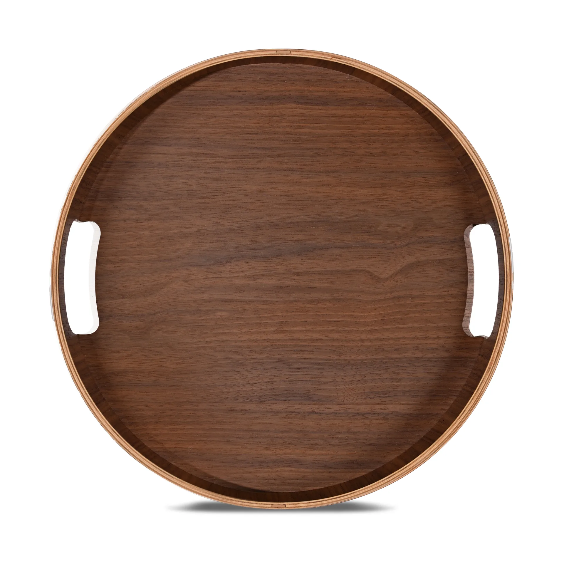 Hanna round 托盘 Ø35 cm, 深褐色 Sagaform