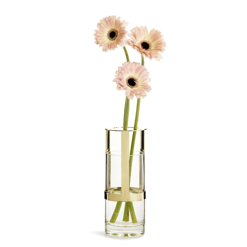 Hold 花瓶 small, Gold Sagaform