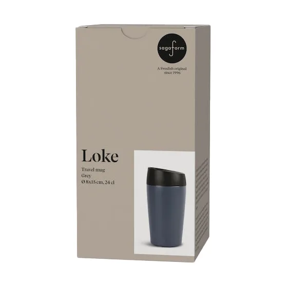 Loke car 马克杯 24 cl, 灰色 Sagaform