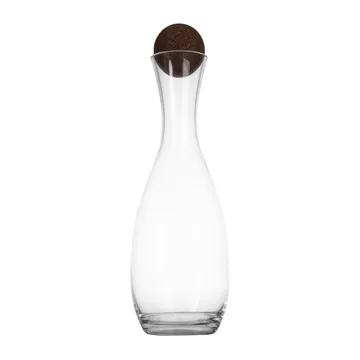 Nature 软木塞醒酒器 1.5升 - 透明_深棕色 - Sagaform