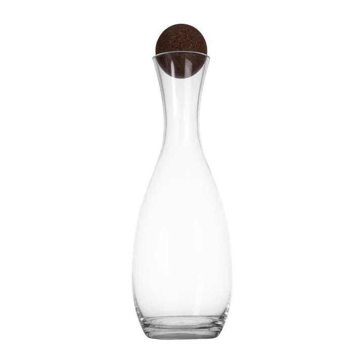 Nature 软木塞醒酒器 1.5升 - 透明_深棕色 - Sagaform