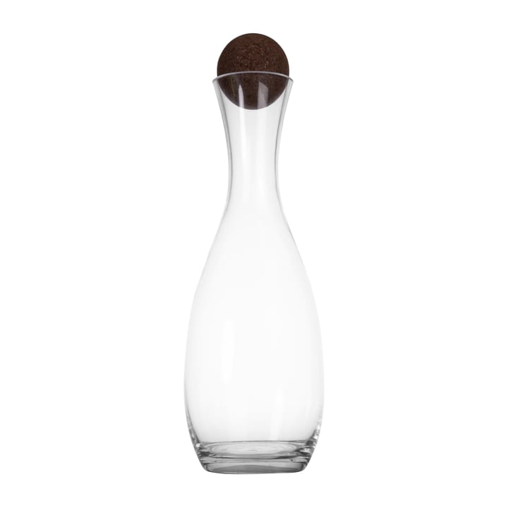 Nature carafe with cork stopper 1.5 l - Clear-dark 棕色 - Sagaform