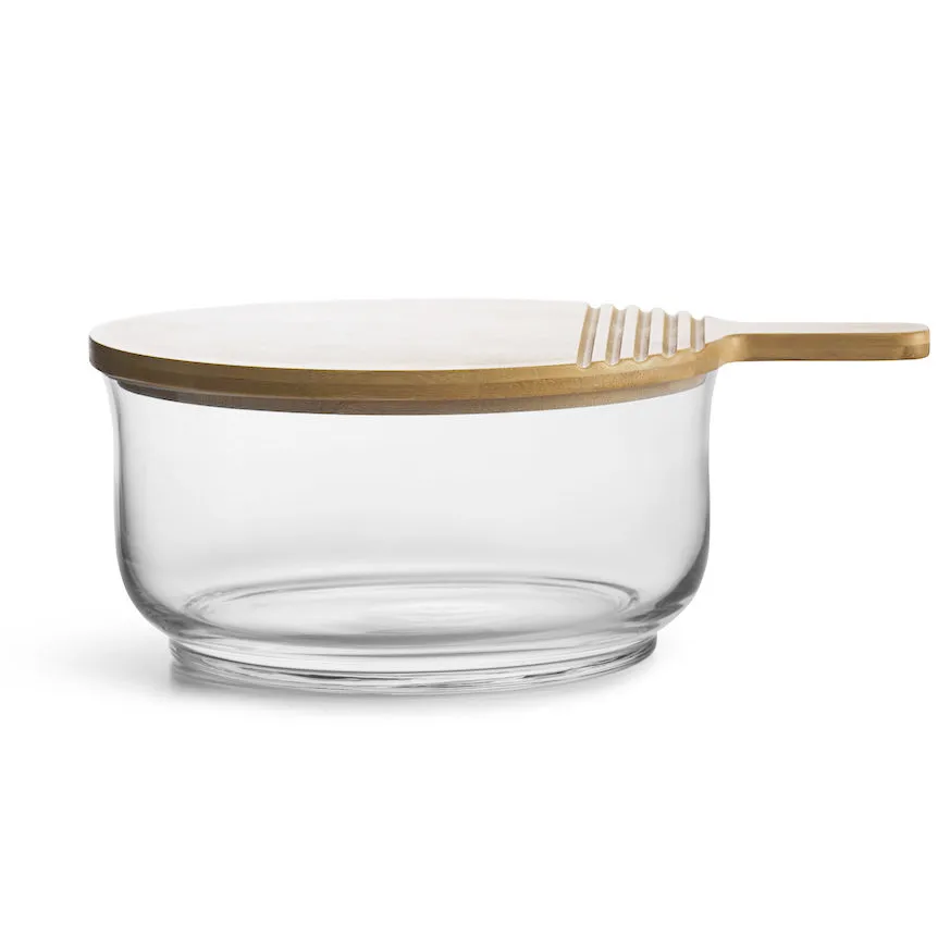 Nature 沙拉碗 with bamboo lid, Ø21 cm Sagaform