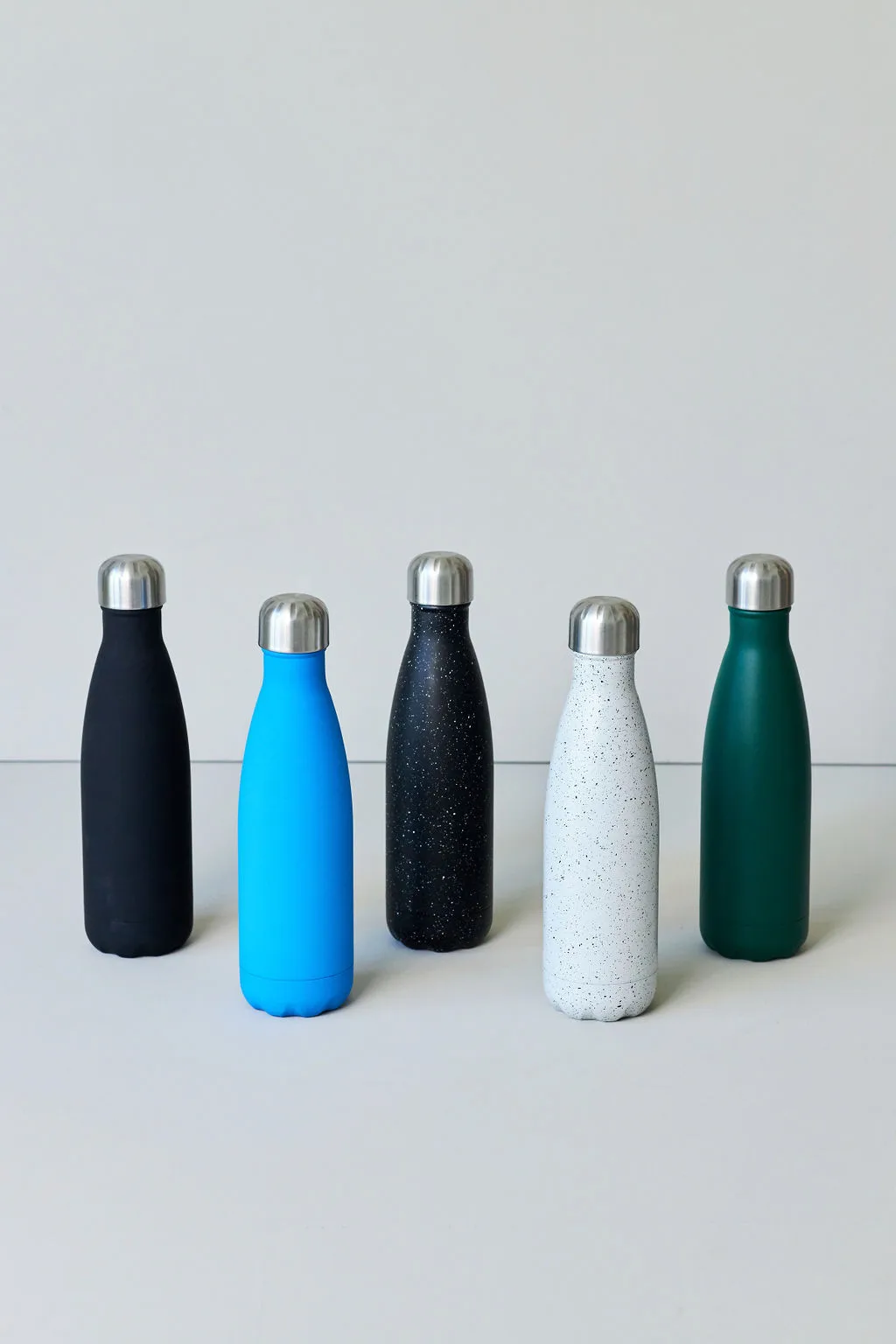 Nils steel bottle 50 cl, Light 蓝色 Sagaform