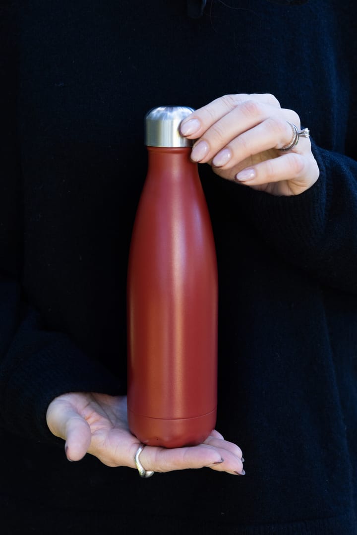 Nils steel bottle 50 cl, 红色 Pantone Sagaform