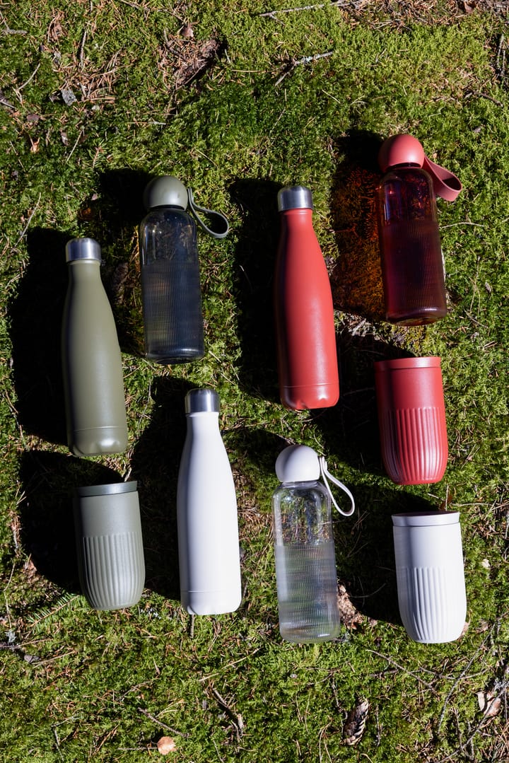 Nils steel bottle 50 cl, 红色 Pantone Sagaform